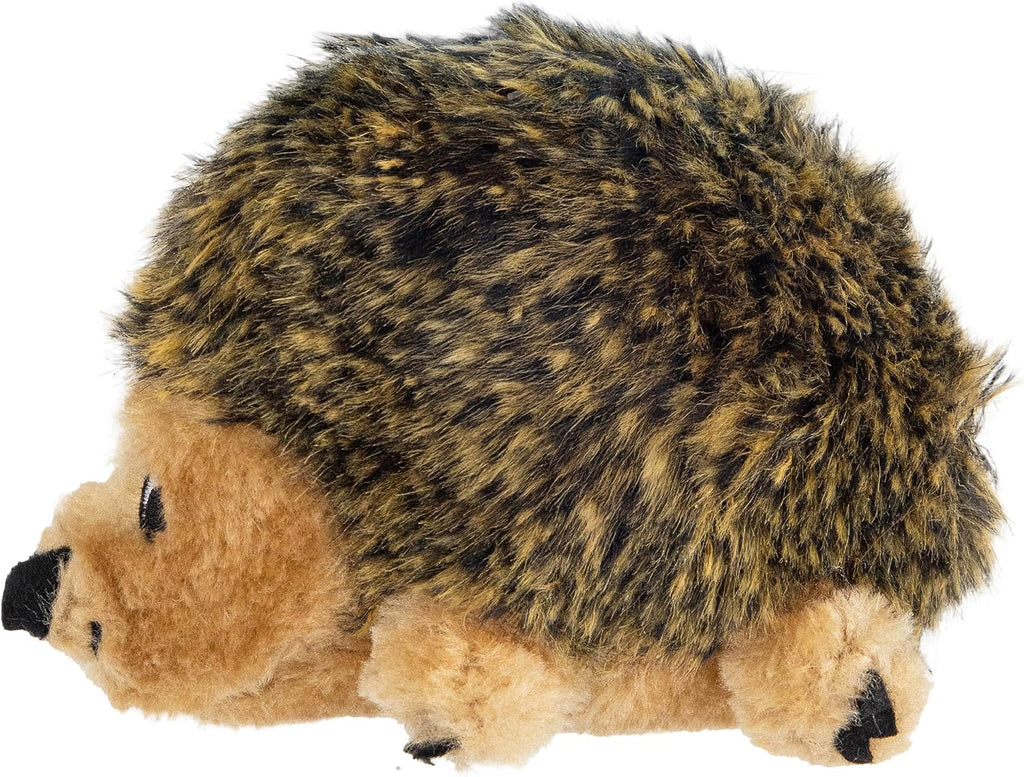 Outward Hound Hedgehogz Plush Dog Toy, Squeaks & Grunts, Large, 12" x 7"