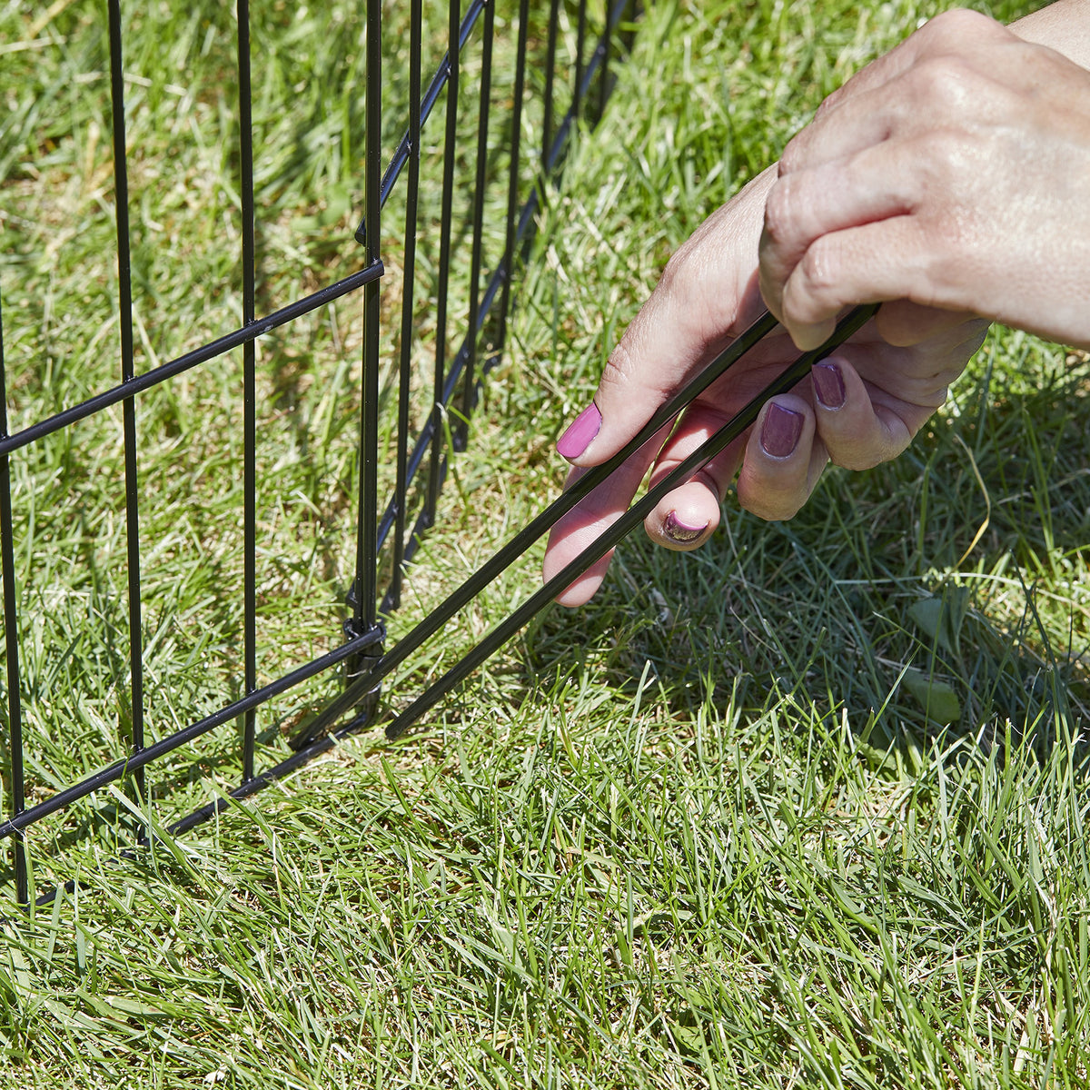 MidWest 30-Inch Exercise Pen, No Door, 16 Sq Ft Play Area