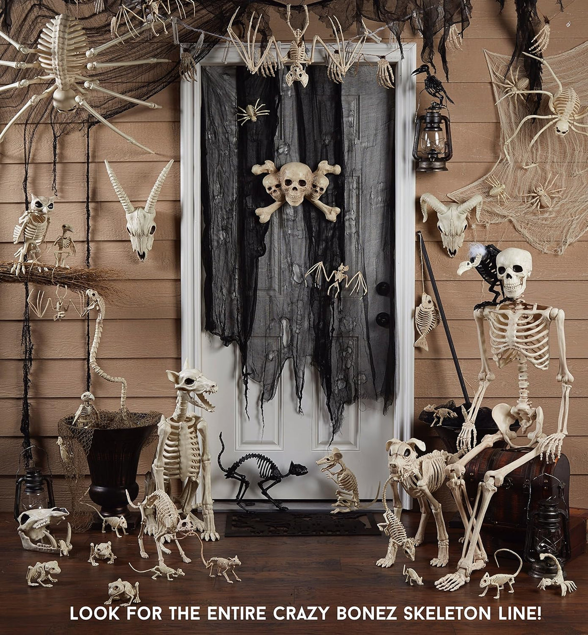 Crazy Bonez Cute Skeleton Cat