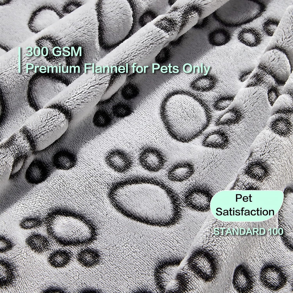 Stuffed® Premium Soft Dog Blanket Washable, 40"x32" Cat Blanket for Indoor Cats Large Medium Small Dog Puppy Essentials 