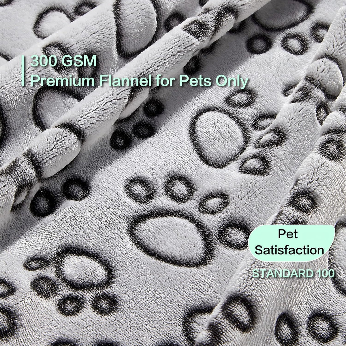 Stuffed® Premium Soft Dog Blanket Washable, 40"x32" Cat Blanket for Indoor Cats Large Medium Small Dog Puppy Essentials 
